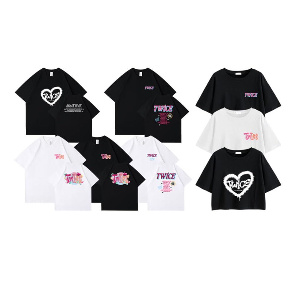 Amazon.co.jp: Momo Nayeon Tzuyu Tシャツ 半袖 丸首 夏服